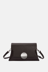 Oryany - Lottie Flap Crossbody Medium Handbags - Dark Chocolate / One Size